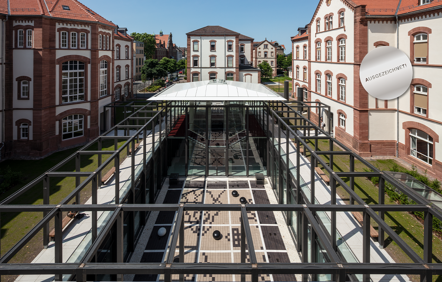 Außenaufnahme Centrum für Asienwisschaften und Transkulturelle Studien (CATS)