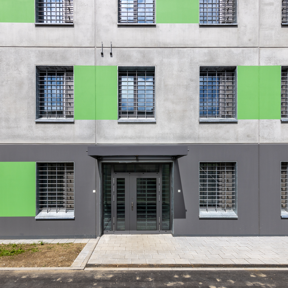 Außenansicht Detail Fassade