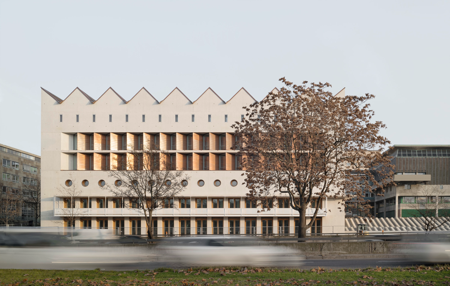 Württembergische Landesbibliothek, Stuttgart, Außenansicht