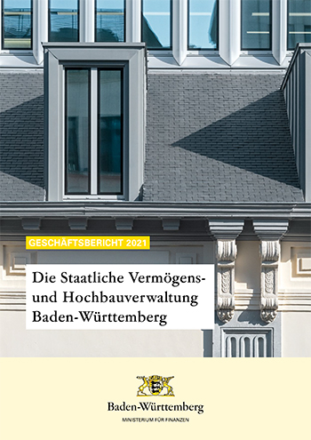 Titelbild Geschäftsbericht 2021: Vertretung des Landes Baden-Württemberg bei der Europäischen Union in Brüssel