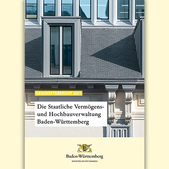 Titelbild Geschäftsbericht 2021: Vertretung des Landes Baden-Württemberg bei der Europäischen Union in BrüsselLandes 