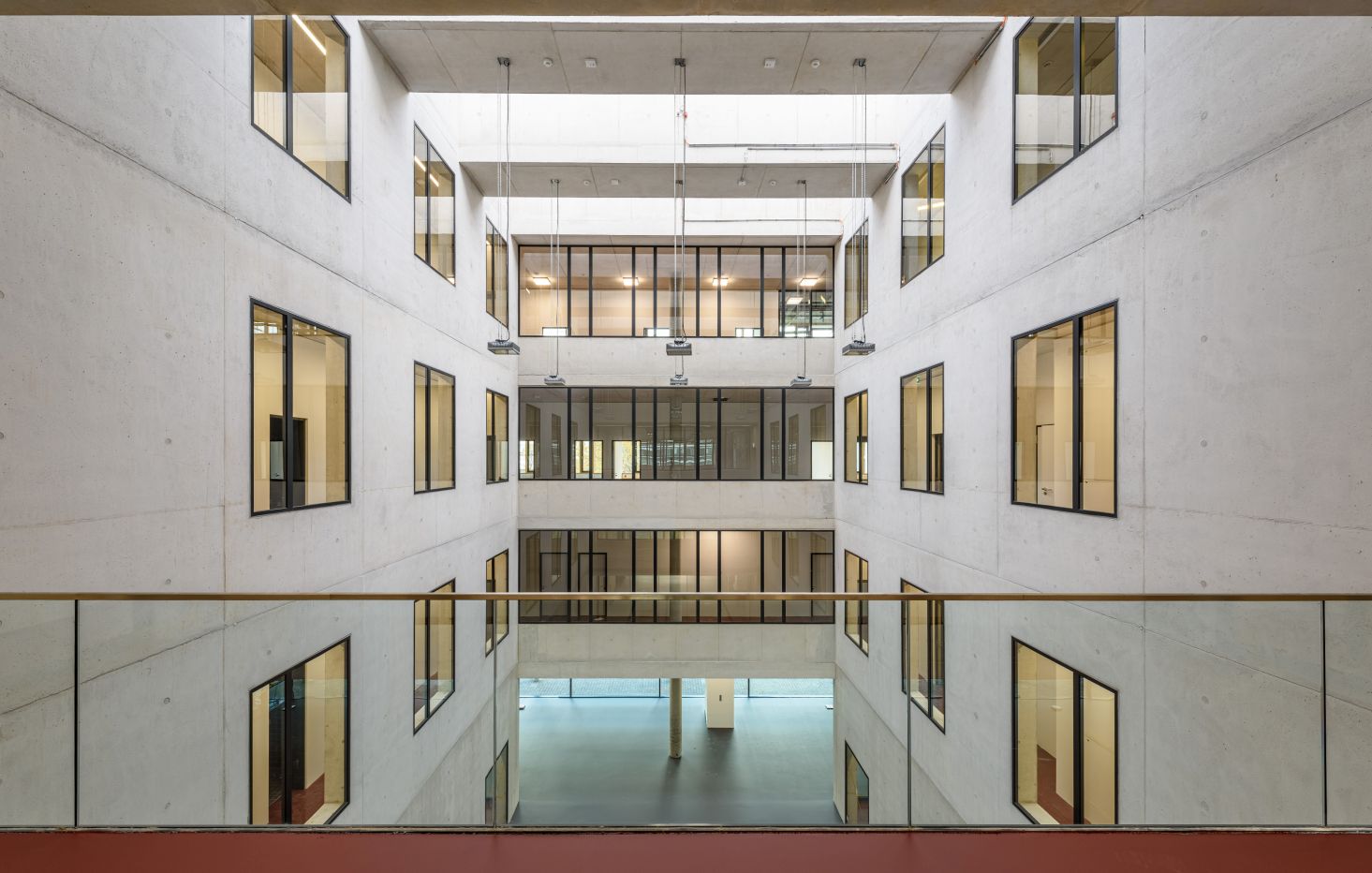 Universität Heidelberg, Neubau ür das European Institute for Neuromorphic Computing, Innenhof Universität Heidelberg, Neubau ür das European Institute for Neuromorphic Computing, Aussenansicht