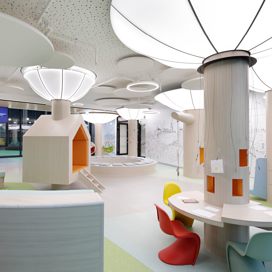 Innenansicht Anti-Warteraum