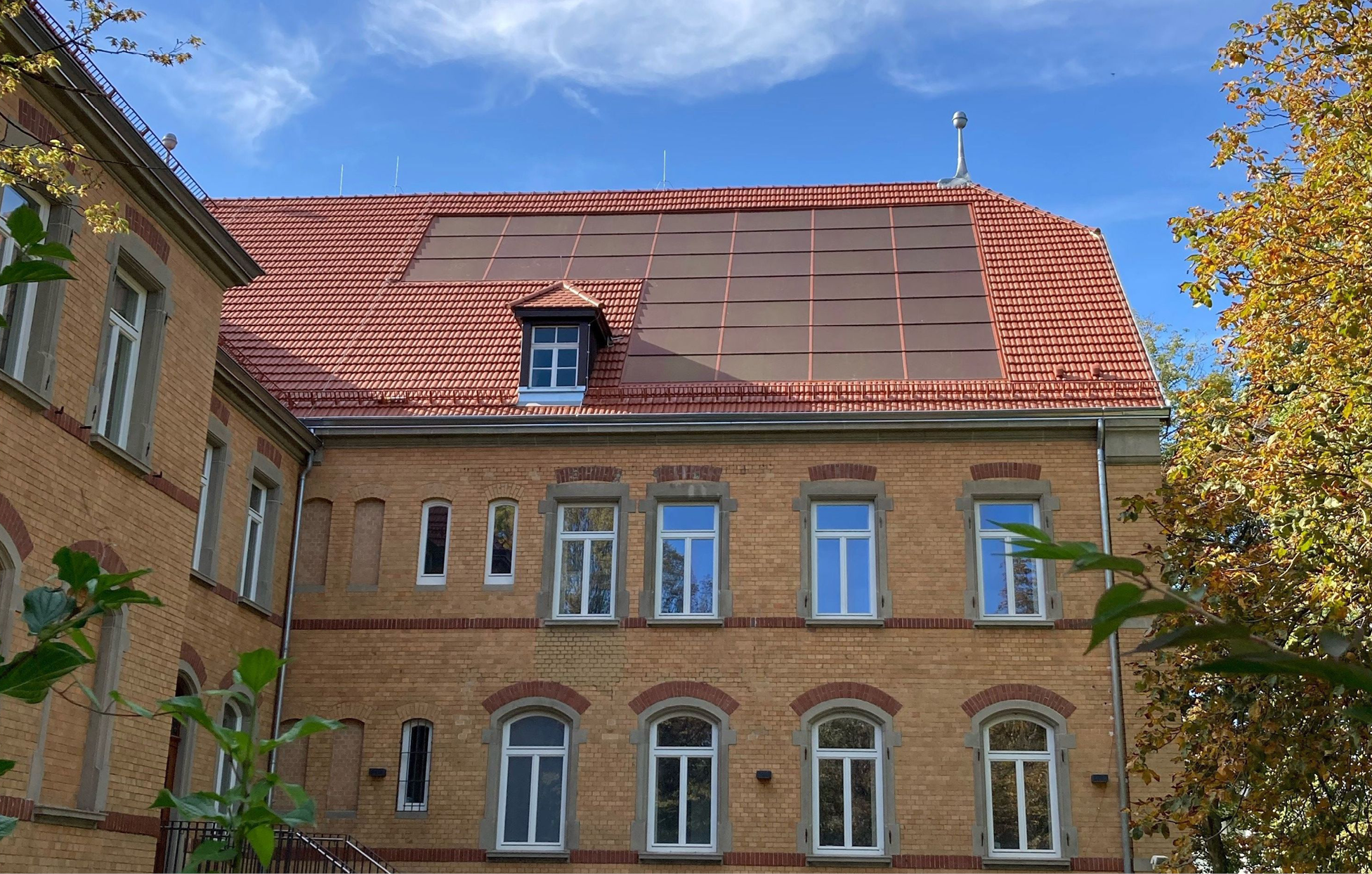 Luftbild AG Bad Waldsee mit PV Anlage